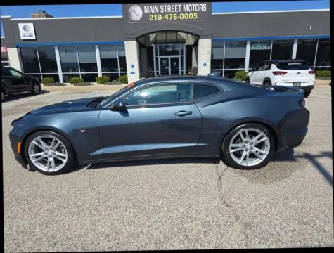 Gray 2019 Chevrolet Camaro LT Coupe 2D for sale in Portage, IN