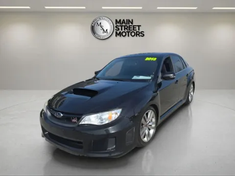 Black 2013 Subaru Impreza WRX STI Sedan 4D for sale in Portage, IN