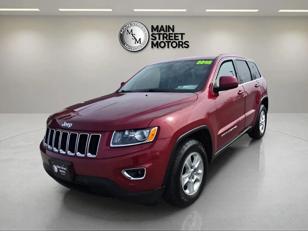 Red 2015 Jeep Grand Cherokee Laredo E Sport Utility 4D for sale in Portage, IN