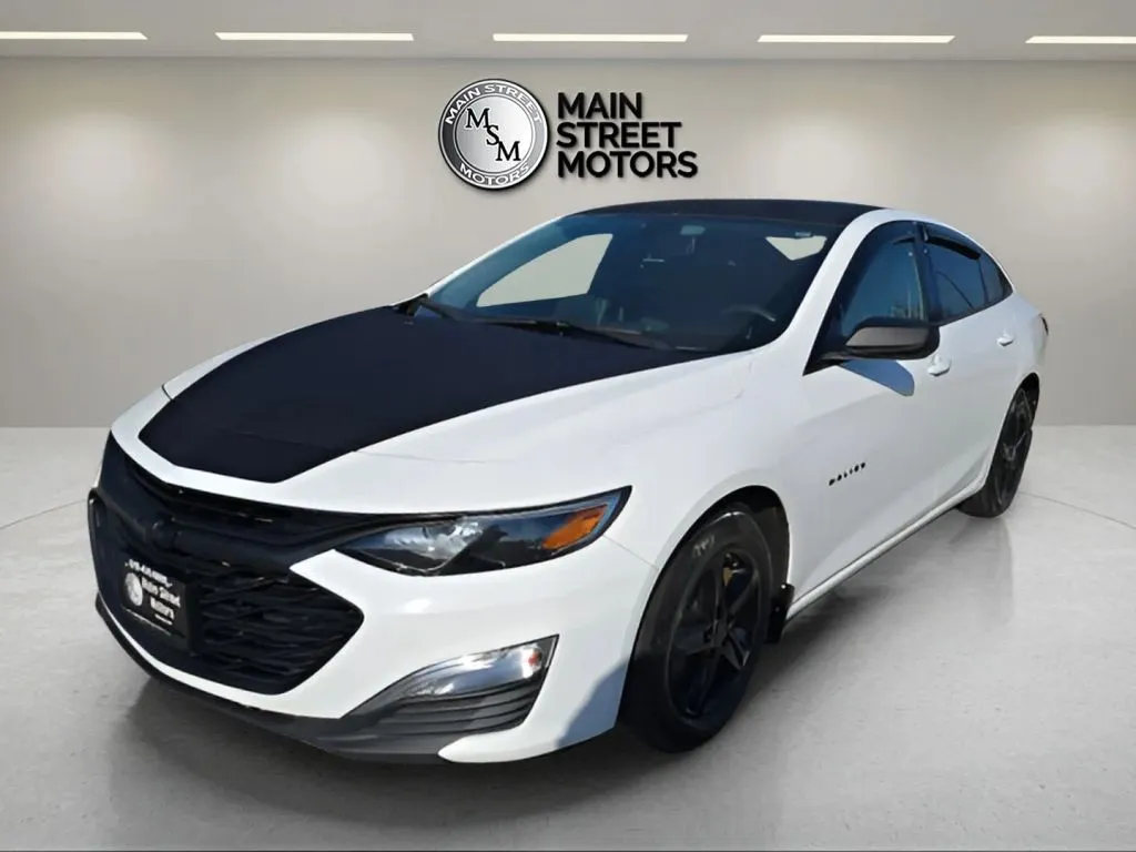 White 2019 Chevrolet Malibu LS Sedan 4D for sale in Portage, IN