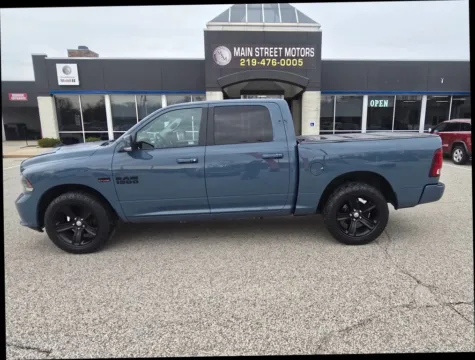 Blue 2015 Ram 1500 Crew Cab Sport Pickup 4D 5 1/2 ft for sale in Portage, IN