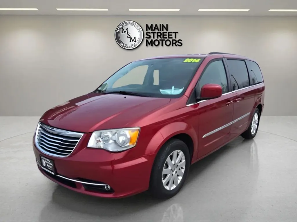 Red 2014 Chrysler Town & Country Touring Minivan 4D for sale in Portage, IN