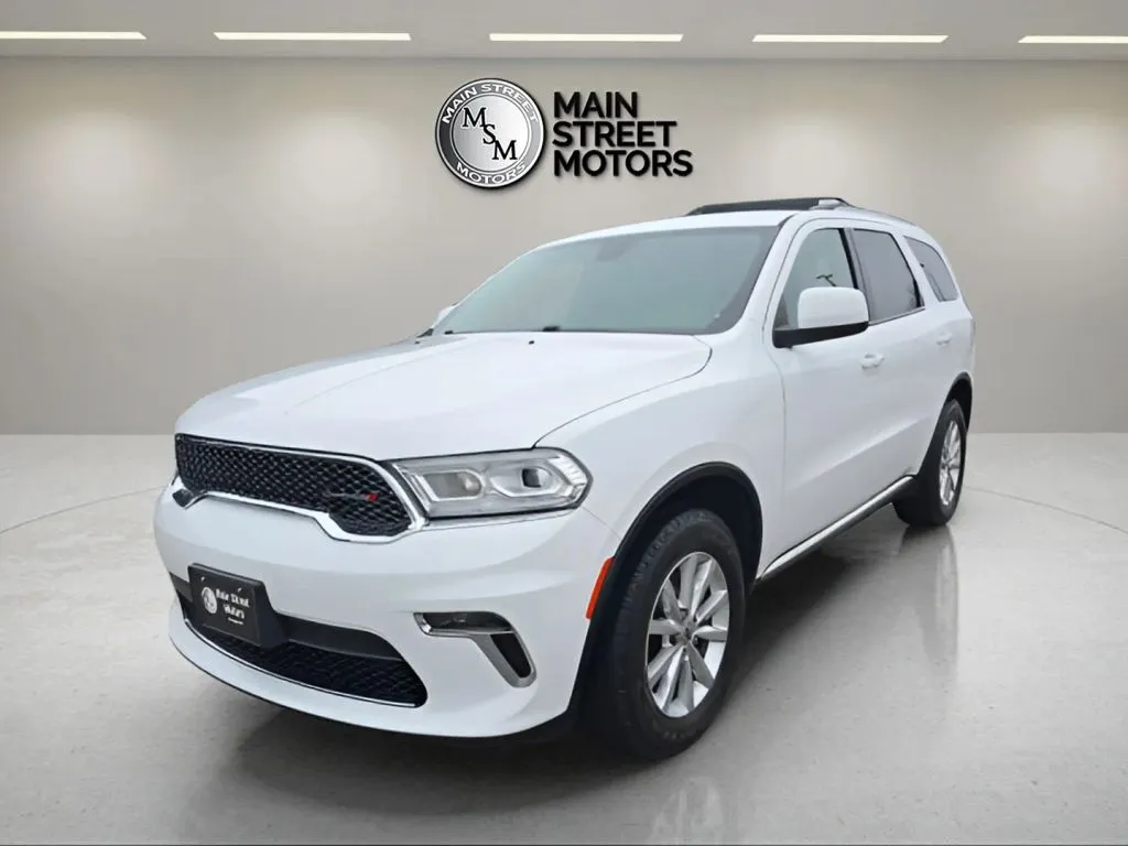 White 2022 Dodge Durango SXT Sport Utility 4D for sale in Portage, IN