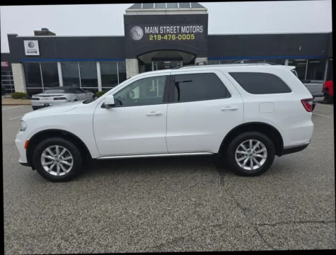 White 2022 Dodge Durango SXT Sport Utility 4D for sale in Portage, IN