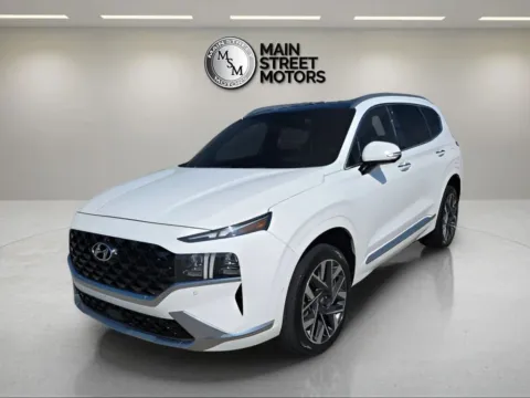 White 2023 Hyundai Santa Fe Calligraphy Sport Utility 4D for sale in Portage, IN