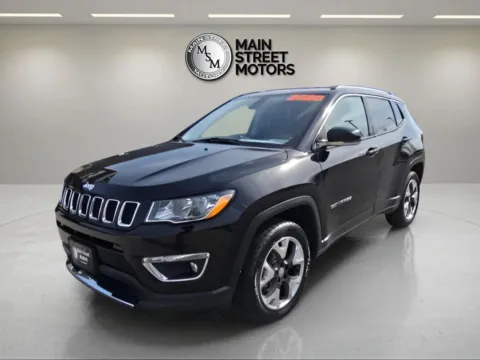 Black 2020 Jeep Compass Limited Sport Utility 4D for sale in Portage, IN