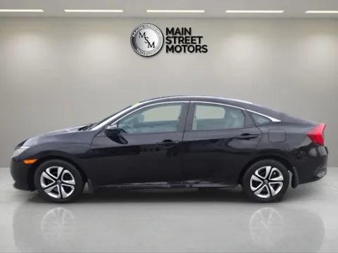 Black 2016 Honda Civic LX Sedan 4D for sale in Portage, IN