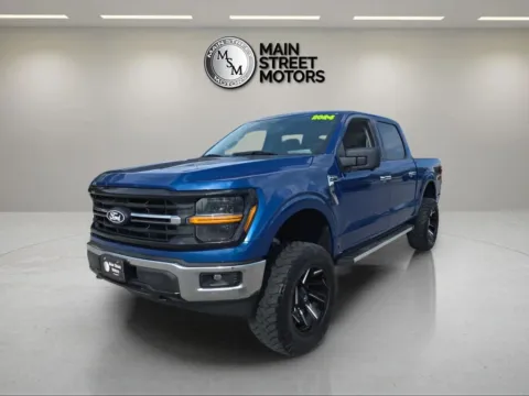 Blue 2024 Ford F-150 SuperCrew Cab XLT Pickup 4D 5 1/2 ft for sale in Portage, IN
