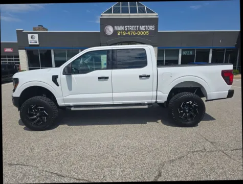 White 2025 Ford F-150 SuperCrew Cab XLT Pickup 4D 5 1/2 ft for sale in Portage, IN