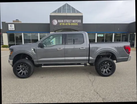 Gray 2025 Ford F-150 SuperCrew Cab XLT Pickup 4D 5 1/2 ft for sale in Portage, IN
