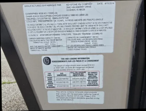 Photos of 2015 Keystone RV Cougar X-Lite FW 29RLI for sale in Portage, IN at Main Street Motors