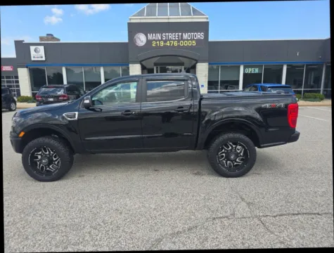Black 2019 Ford Ranger SuperCrew Lariat Pickup 4D 5 ft for sale in Portage, IN