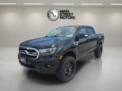 Black 2019 Ford Ranger SuperCrew Lariat Pickup 4D 5 ft for sale in Portage, IN