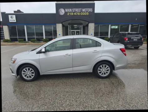 Silver 2020 Chevrolet Sonic LT Sedan 4D for sale in Portage, IN