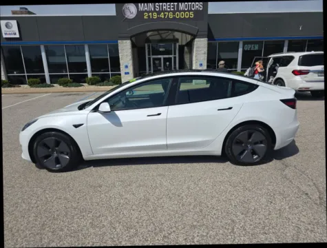 White 2023 Tesla Model 3 Standard Sedan 4D for sale in Portage, IN