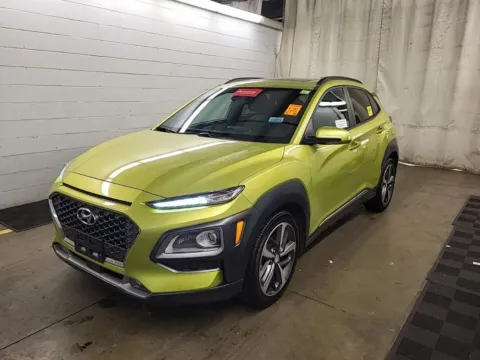 Green 2020 Hyundai Kona Ultimate Sport Utility 4D for sale in Portage, IN