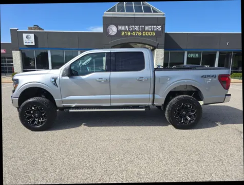 Silver 2024 Ford F-150 SuperCrew Cab XLT Pickup 4D 5 1/2 ft for sale in Portage, IN