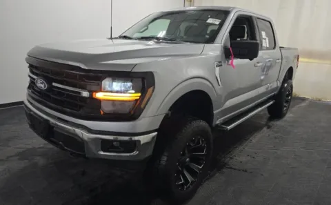 Silver 2024 Ford F-150 SuperCrew Cab XLT Pickup 4D 5 1/2 ft for sale in Portage, IN