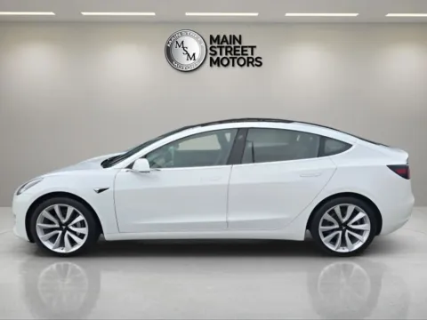 Photos of 2018 Tesla Model 3 Long Range Sedan 4D for sale in Portage, IN at Main Street Motors