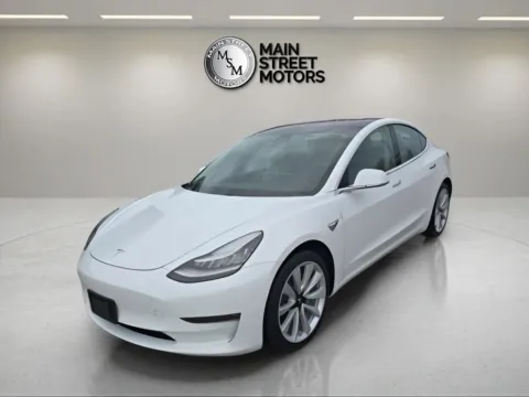 White 2018 Tesla Model 3 Long Range Sedan 4D for sale in Portage, IN