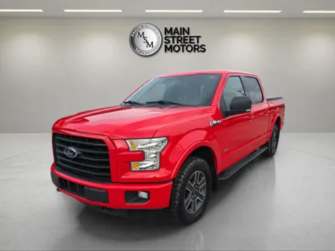 Red 2016 Ford F-150 SuperCrew Cab XLT Pickup 4D 5 1/2 ft for sale in Portage, IN