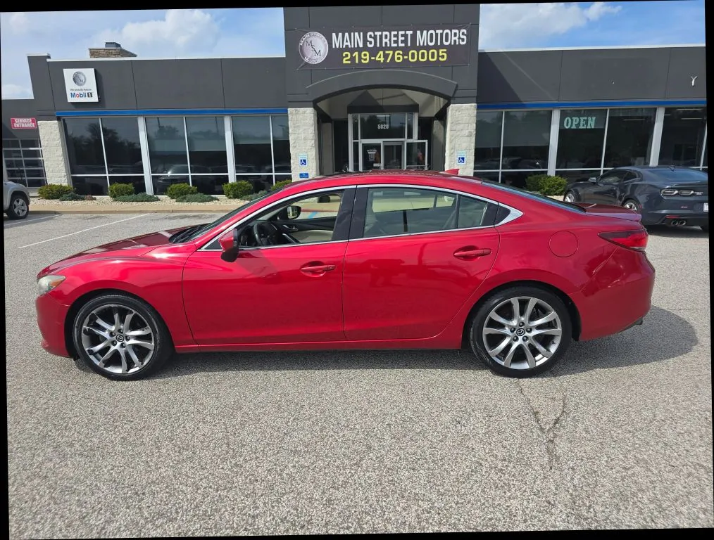 Red 2014 MAZDA MAZDA6 i Grand Touring Sedan 4D for sale in Portage, IN