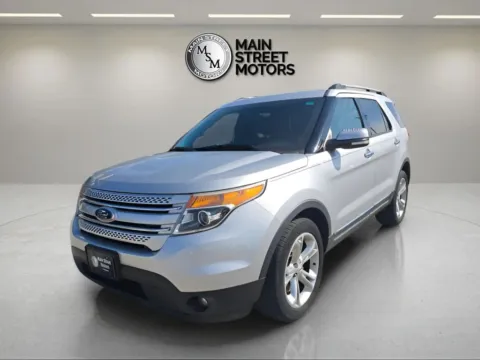 Silver 2015 Ford Explorer Limited Sport Utility 4D for sale in Portage, IN