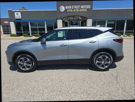 Gray 2025 Chevrolet Blazer 2LT Sport Utility 4D for sale in Portage, IN
