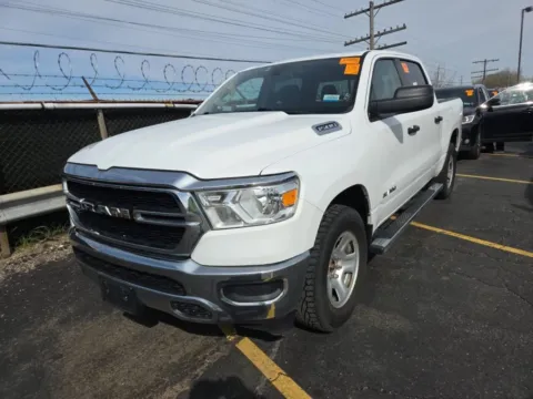 White 2020 Ram 1500 Crew Cab Tradesman Pickup 4D 5 1/2 ft for sale in Portage, IN