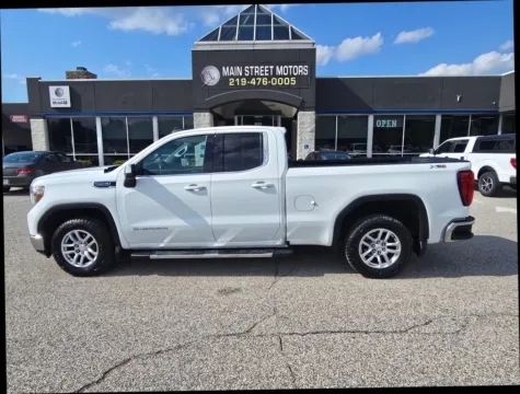 White 2022 GMC Sierra 1500 Limited Double Cab SLE Pickup 4D 6 1/2 ft for sale in Portage, IN