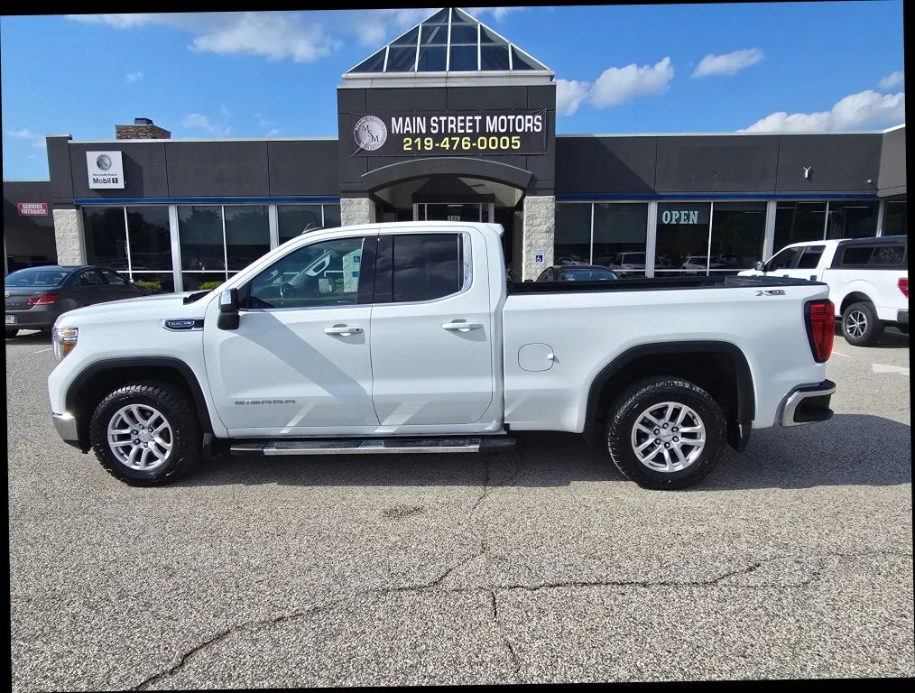 White 2022 GMC Sierra 1500 Limited Double Cab SLE Pickup 4D 6 1/2 ft for sale in Portage, IN
