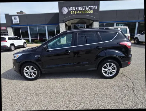 Black 2018 Ford Escape SEL Sport Utility 4D for sale in Portage, IN