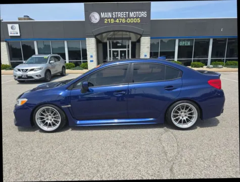 Blue 2019 Subaru WRX Sedan 4D for sale in Portage, IN