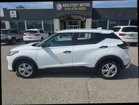White 2023 Nissan Kicks S Sport Utility 4D for sale in Portage, IN