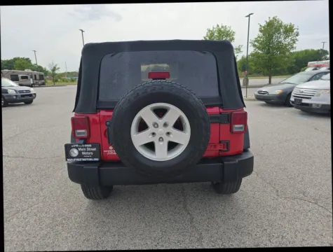 Another view of 2008 Jeep Wrangler X Sport Utility 2D for sale in Portage, IN at Main Street Motors