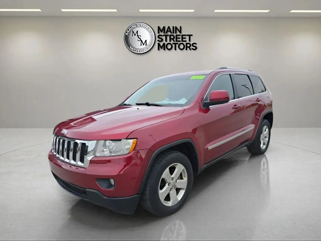 Red 2012 Jeep Grand Cherokee Laredo Sport Utility 4D for sale in Portage, IN