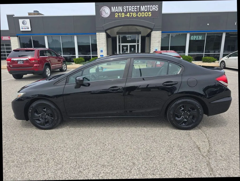 Black 2015 Honda Civic LX Sedan 4D for sale in Portage, IN