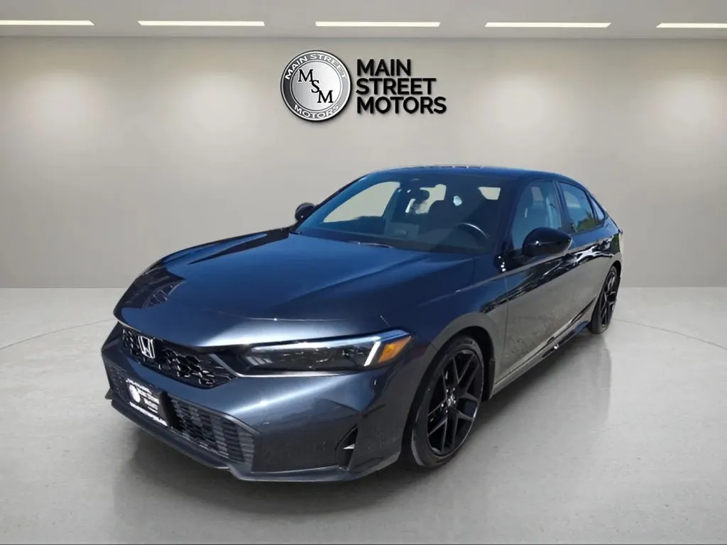 Gray 2025 Honda Civic Sport Sedan 4D for sale in Portage, IN