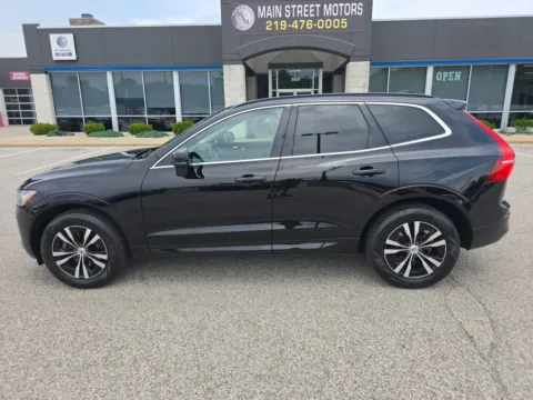 Black 2023 Volvo XC60 B5 Core Sport Utility 4D for sale in Portage, IN