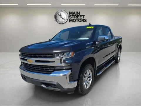 Blue 2022 Chevrolet Silverado 1500 Limited Crew Cab LT Pickup 4D 5 3/4 ft for sale in Portage, IN