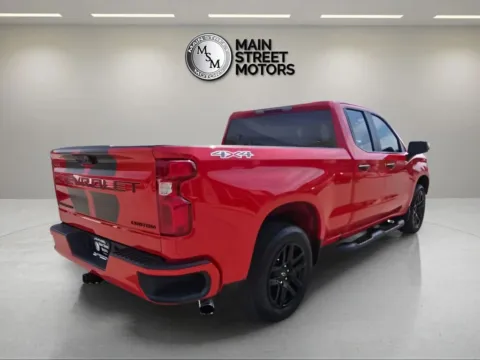 More photos of 2024 Chevrolet Silverado 1500 Double Cab Custom Pickup 4D 6 1/2 ft at Main Street Motors, IN