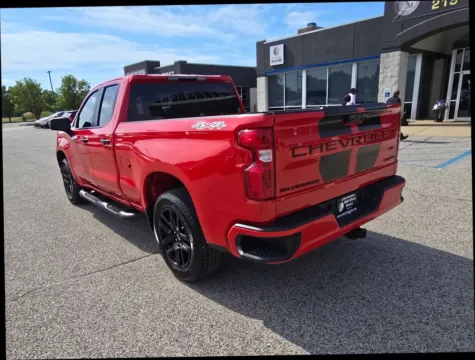 Photos of 2024 Chevrolet Silverado 1500 Double Cab Custom Pickup 4D 6 1/2 ft for sale in Portage, IN at Main Street Motors