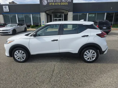 White 2024 Nissan Kicks S Sport Utility 4D for sale in Portage, IN