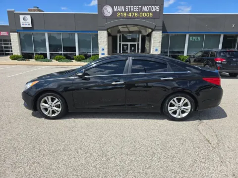 Black 2013 Hyundai Sonata Limited Sedan 4D for sale in Portage, IN