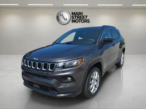 Gray 2023 Jeep Compass Latitude Lux Sport Utility 4D for sale in Portage, IN