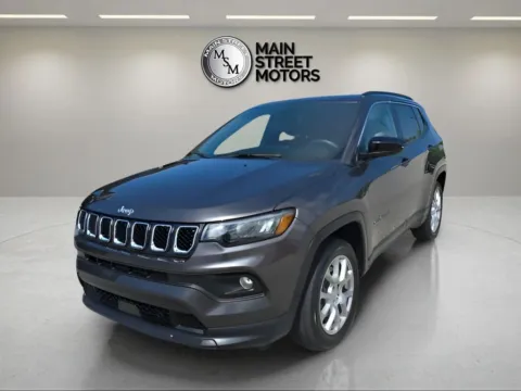 Gray 2023 Jeep Compass Latitude Lux Sport Utility 4D for sale in Portage, IN