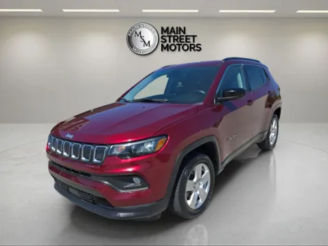 Red 2022 Jeep Compass Latitude Sport Utility 4D for sale in Portage, IN
