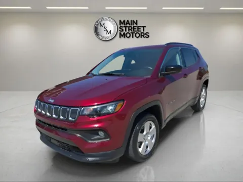 Red 2022 Jeep Compass Latitude Sport Utility 4D for sale in Portage, IN