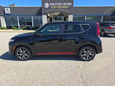 Black 2020 Kia Soul GT-Line Wagon 4D for sale in Portage, IN