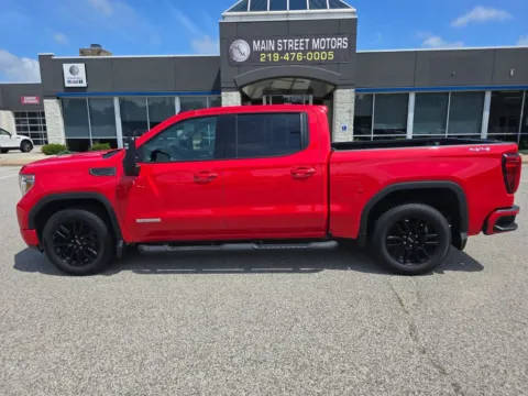 Red 2022 GMC Sierra 1500 Limited Crew Cab Elevation Pickup 4D 5 3/4 ft for sale in Portage, IN